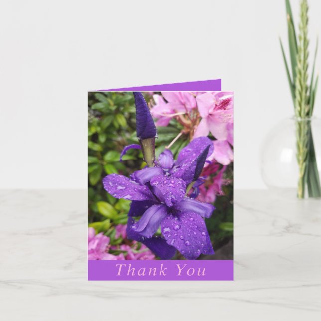 Tarjeta de agradecimiento (Anverso)