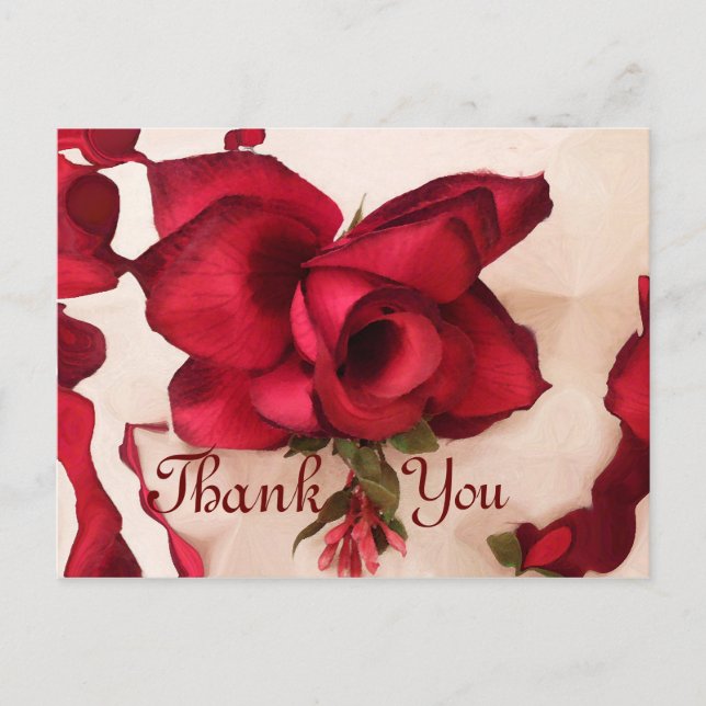 Tarjeta de agradecimiento (Anverso)