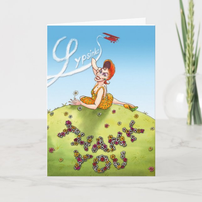 Tarjeta de agradecimiento #1 (Anverso)