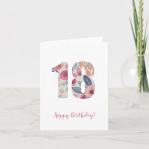 Tarjeta De Agradecimiento 18 cumpleaños
