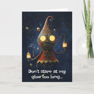 Tarjeta De Agradecimiento *~* 21 Navidades mágicos brillantes y divertidos A