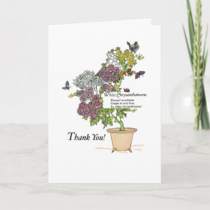 Tarjeta De Agradecimiento 2836 mamáes blancas le agradecen