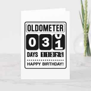 Tarjeta De Agradecimiento 31.ᵉʳ Oldometer Card