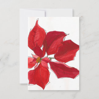 Tarjeta De Agradecimiento 3.5" x 5" Flat Thank You Card