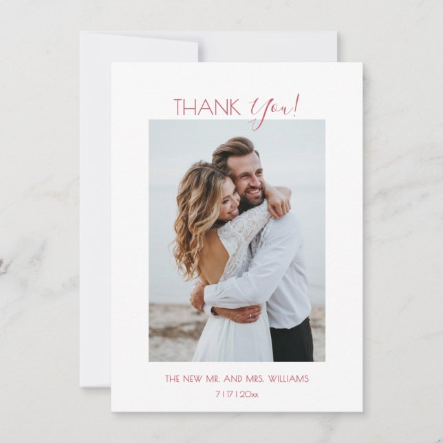 Tarjeta De Agradecimiento 3D Wildflowers Roses (Anverso)