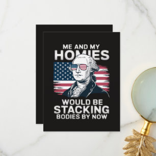 Tarjeta De Agradecimiento 4 de julio Patriótico Americano
