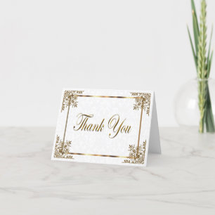 Tarjeta De Agradecimiento 50° Aniversario de Oro - Gracias