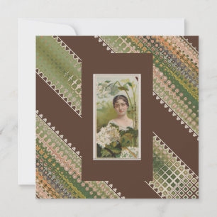 Tarjeta De Agradecimiento 50 Cumpleaños Personalizado Flores de Belleza Agra