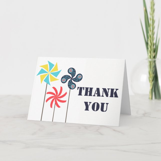 Tarjeta De Agradecimiento 5 x 7 Gracias (Anverso)