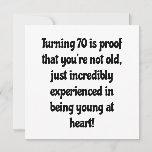 Tarjeta De Agradecimiento 70.ª cita (Anverso)