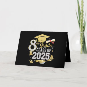 Tarjeta De Agradecimiento 8.º Grado De Graduación De 2025
