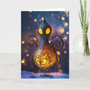 Tarjeta De Agradecimiento *~* 9 Ojos cósmicos que brillan con amor AP97