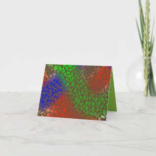 Tarjeta De Agradecimiento A112C - Carbón en mi caldo