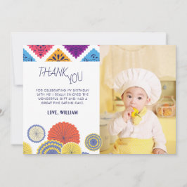 Tarjeta de agradecimiento a aficionado al papel fe