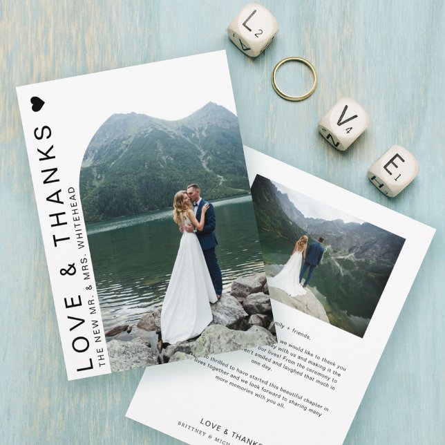 Tarjeta de agradecimiento a Arco de fotos de amor  (Subido por el creador)