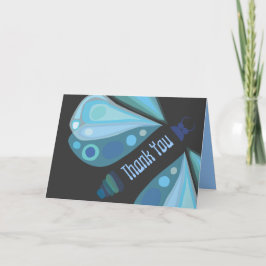 Tarjeta de agradecimiento a Bat azul de la FLECHA
