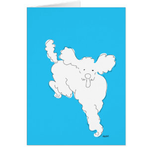 Tarjeta de agradecimiento a Blue Dog Sitter