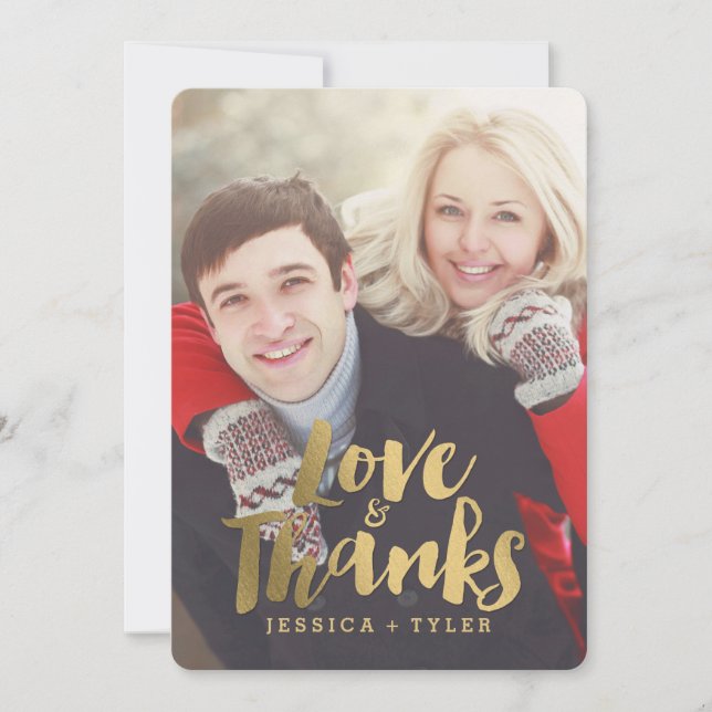 Tarjeta de agradecimiento a Boda de Promesa Brilla (Anverso)