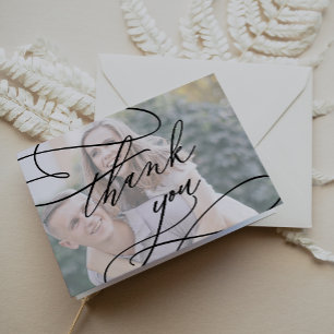 Tarjeta de agradecimiento a Boda fotográfico de ca