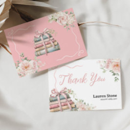 Tarjeta de agradecimiento a Bridal Shower Storyboo