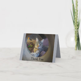 Tarjeta de agradecimiento a Cat
