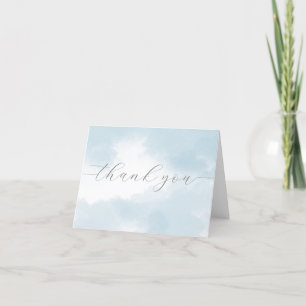 Tarjeta de agradecimiento a Cloud Nueve Bridal Sho