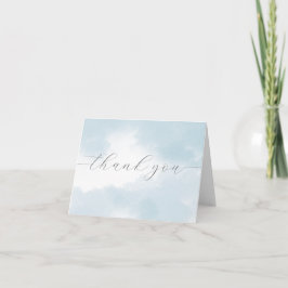Tarjeta de agradecimiento a Cloud Nueve Bridal Sho