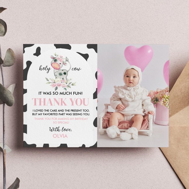 Tarjeta de agradecimiento a Cow Birday (Subido por el creador)