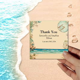 Tarjeta de agradecimiento a Dream Beach Temple Bod