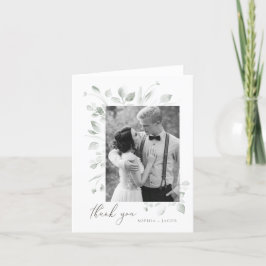 Tarjeta de agradecimiento a Dreamy Foliage