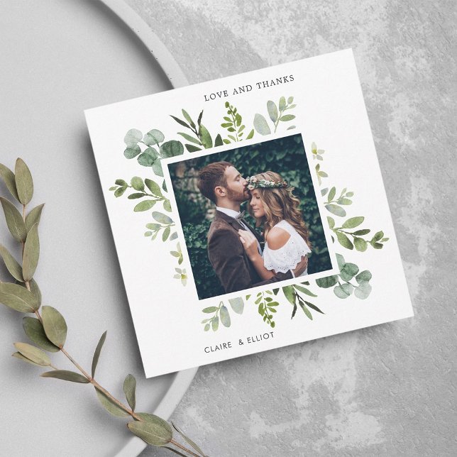 Tarjeta de agradecimiento a Eucalyptus Green Folia (Subido por el creador)