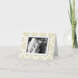 Tarjeta de agradecimiento a Filigree Gold
