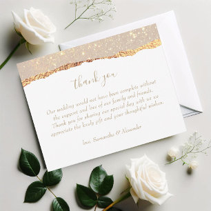 Tarjeta de agradecimiento a Glam Boda, Purpurina d