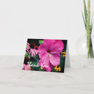 Tarjeta de agradecimiento a Hibiscus and Friends F