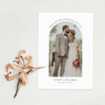 Tarjeta de agradecimiento a la Boda del marco de a<br><div class="desc">tarjeta de agradecimiento minimalista y moderna boda. El texto y los mensajes se pueden editar en la parte posterior de la tarjeta. Para una personalización más avanzada de este diseño, por ejemplo, cambiar el diseño, el tamaño de letra o el tamaño del texto, haga clic en el botón "PERSONALIZAR" de...</div>
