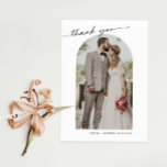 Tarjeta de agradecimiento a la Boda del marco de a<br><div class="desc">tarjeta de agradecimiento minimalista y moderna boda. El texto y los mensajes se pueden editar en la parte posterior de la tarjeta. Para una personalización más avanzada de este diseño, por ejemplo, cambiar el diseño, el tamaño de letra o el tamaño del texto, haga clic en el botón "PERSONALIZAR" de...</div>