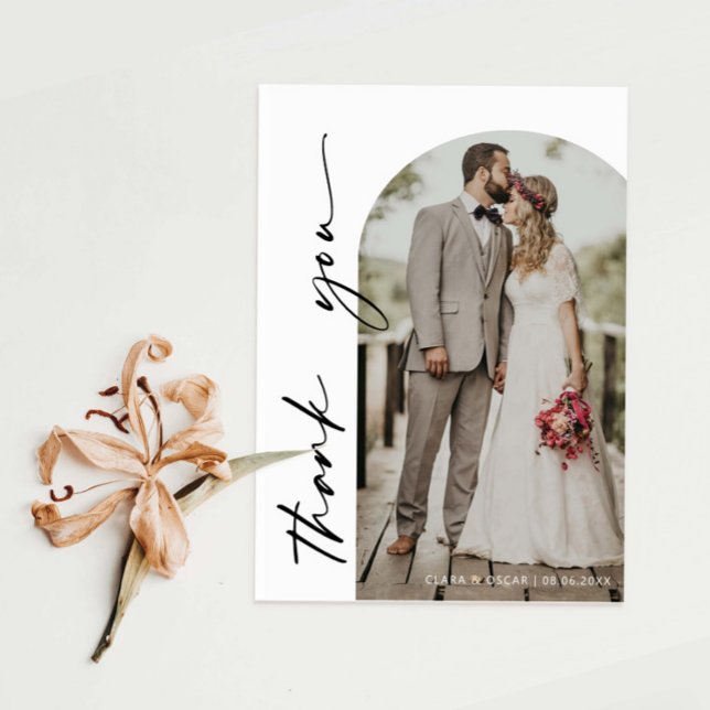 Tarjeta de agradecimiento a la Boda del marco de a (Subido por el creador)