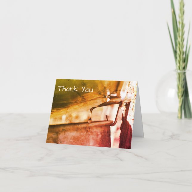 Tarjeta de agradecimiento a la boquilla de jarabe  (Anverso)