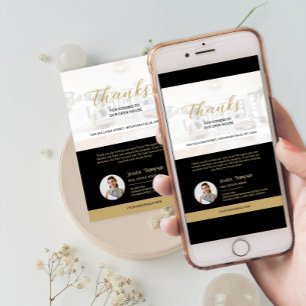 Tarjeta de agradecimiento a la Casa Abierta Inmobi