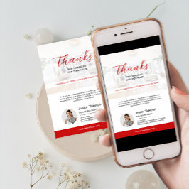 Tarjeta de agradecimiento a la Casa Abierta Inmobi