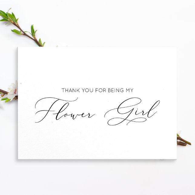 Tarjeta de agradecimiento a la chica de flor minim (Subido por el creador)