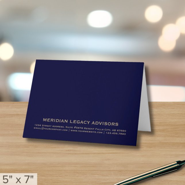 Tarjeta de agradecimiento a la Compañía Azul de la (Subido por el creador)