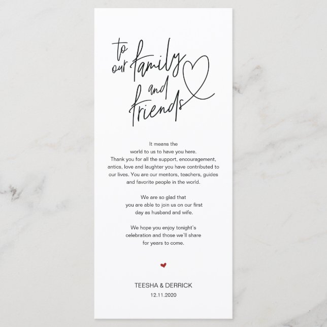 Tarjeta de agradecimiento a la configuración moder (Anverso)