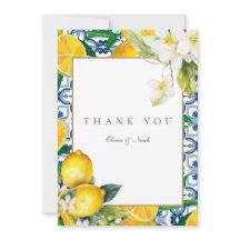 Tarjeta de agradecimiento a la costa mediterránea 