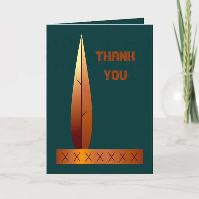 Tarjeta de agradecimiento a la directora de la Ind (Anverso)