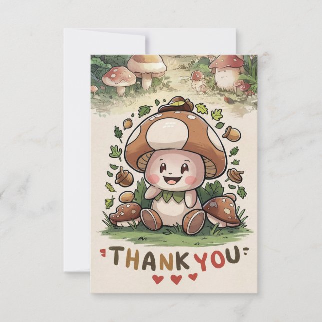 Tarjeta de agradecimiento a la elegante y capricho (Anverso)