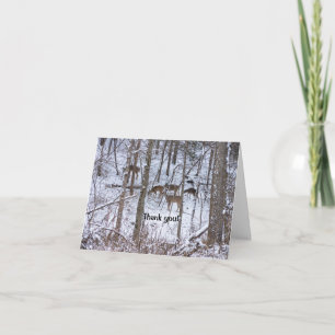 Tarjeta de agradecimiento a la familia Deer en Nie
