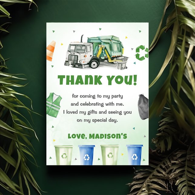 Tarjeta de agradecimiento a la fiesta de cumpleaño (Subido por el creador)