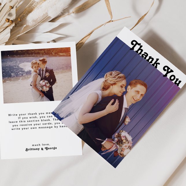 Tarjeta de agradecimiento a la flauta plana retro  (Subido por el creador)