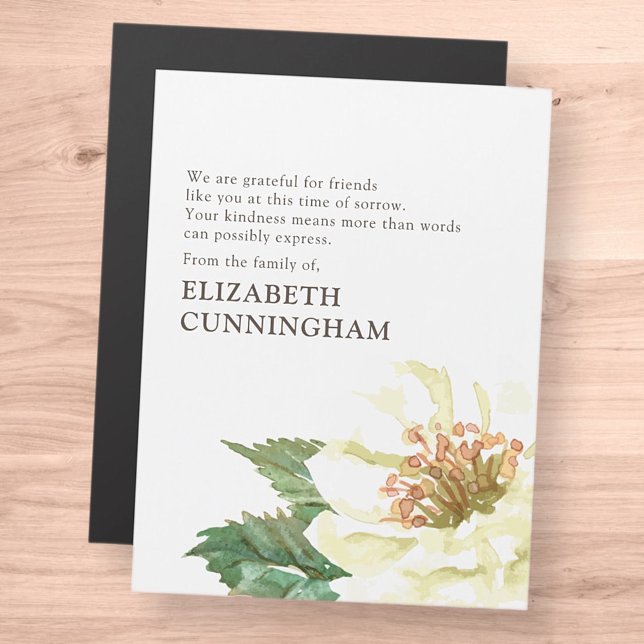 Tarjeta de agradecimiento a la floral acuática mod (Subido por el creador)